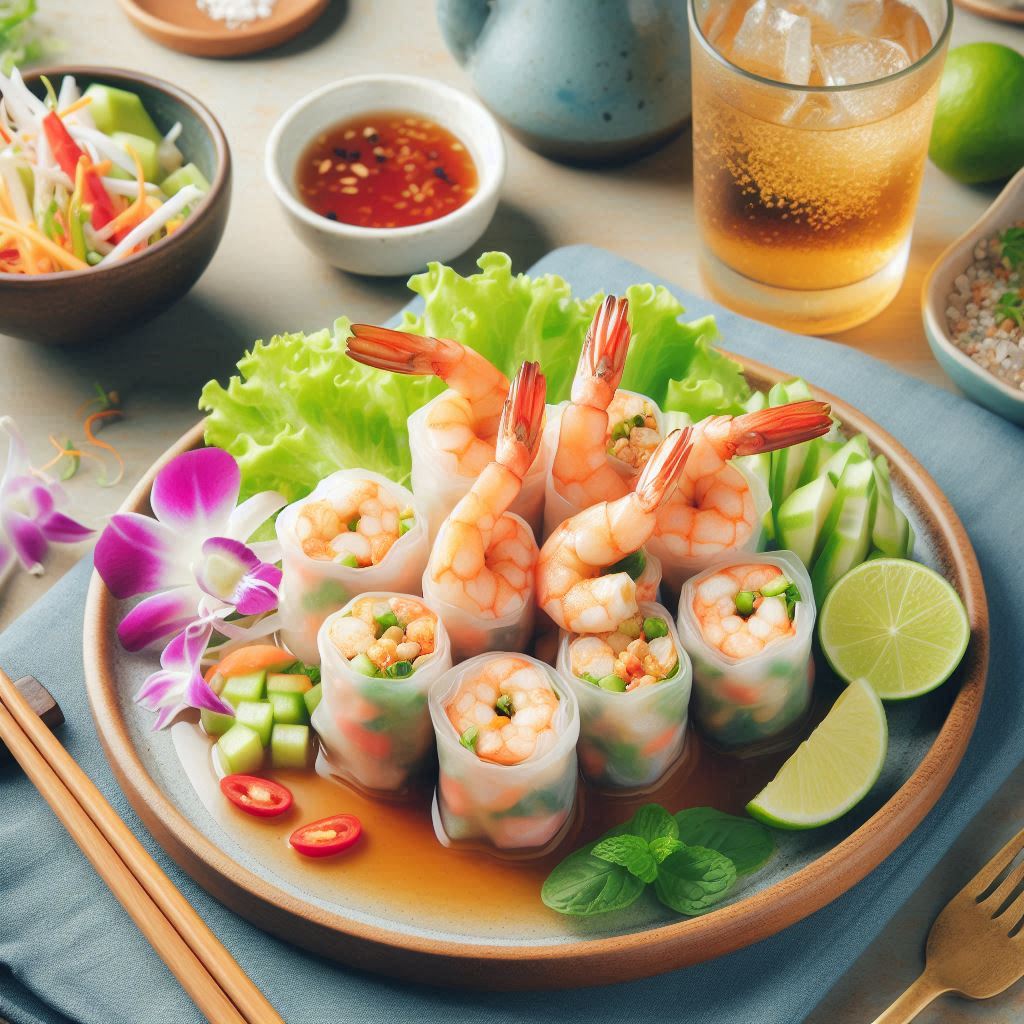 How to Make Delicious Shrimp Spring Rolls